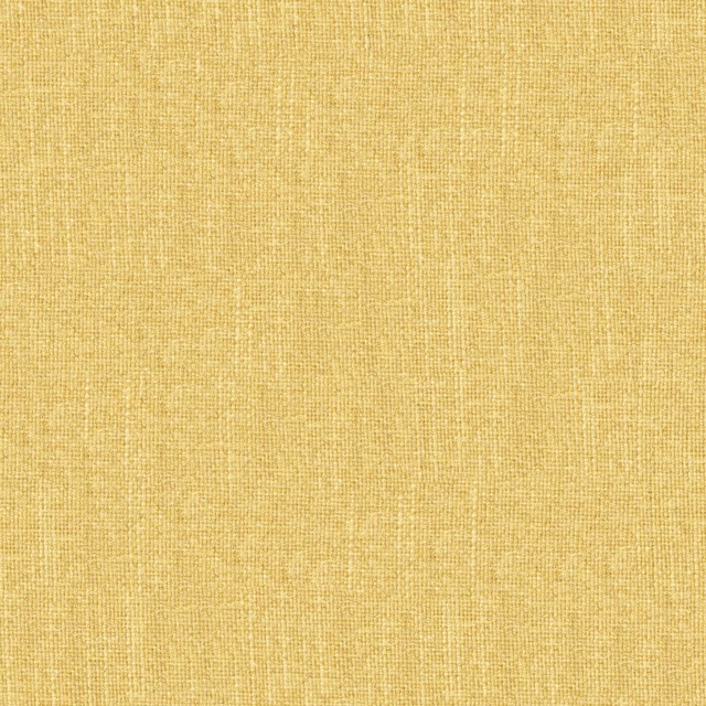 Close view of warm honey-gold plain weave with subtle vertical slubs
