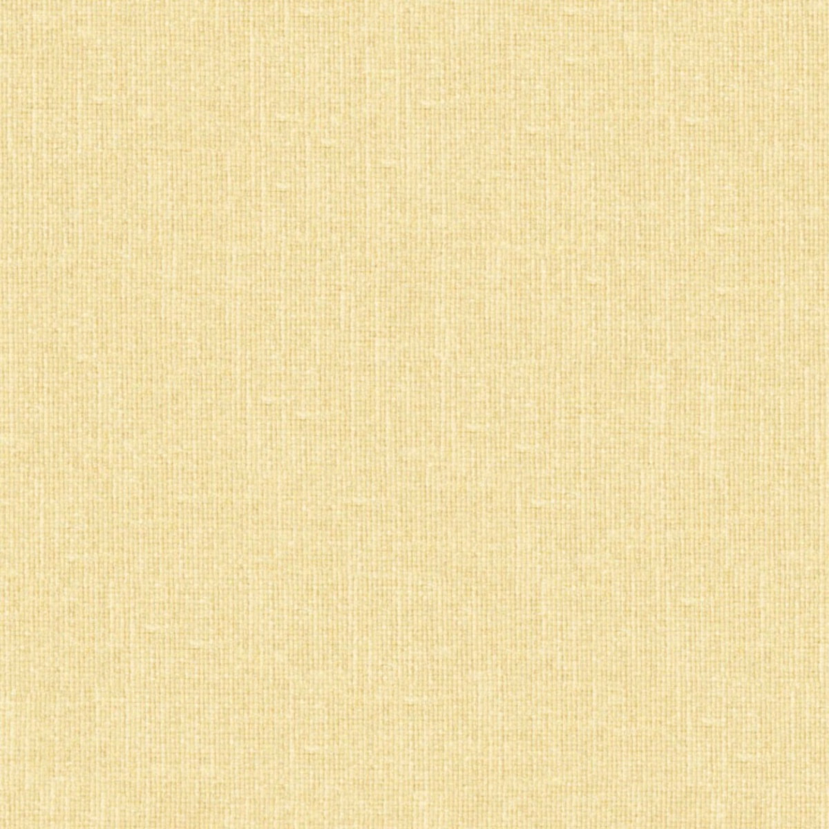 Pale buttercup yellow woven fabric with a fine, softly textured surface