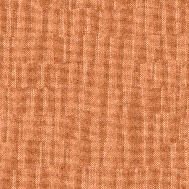 Warm apricot plain weave with fine vertical slubs and softly varied colour