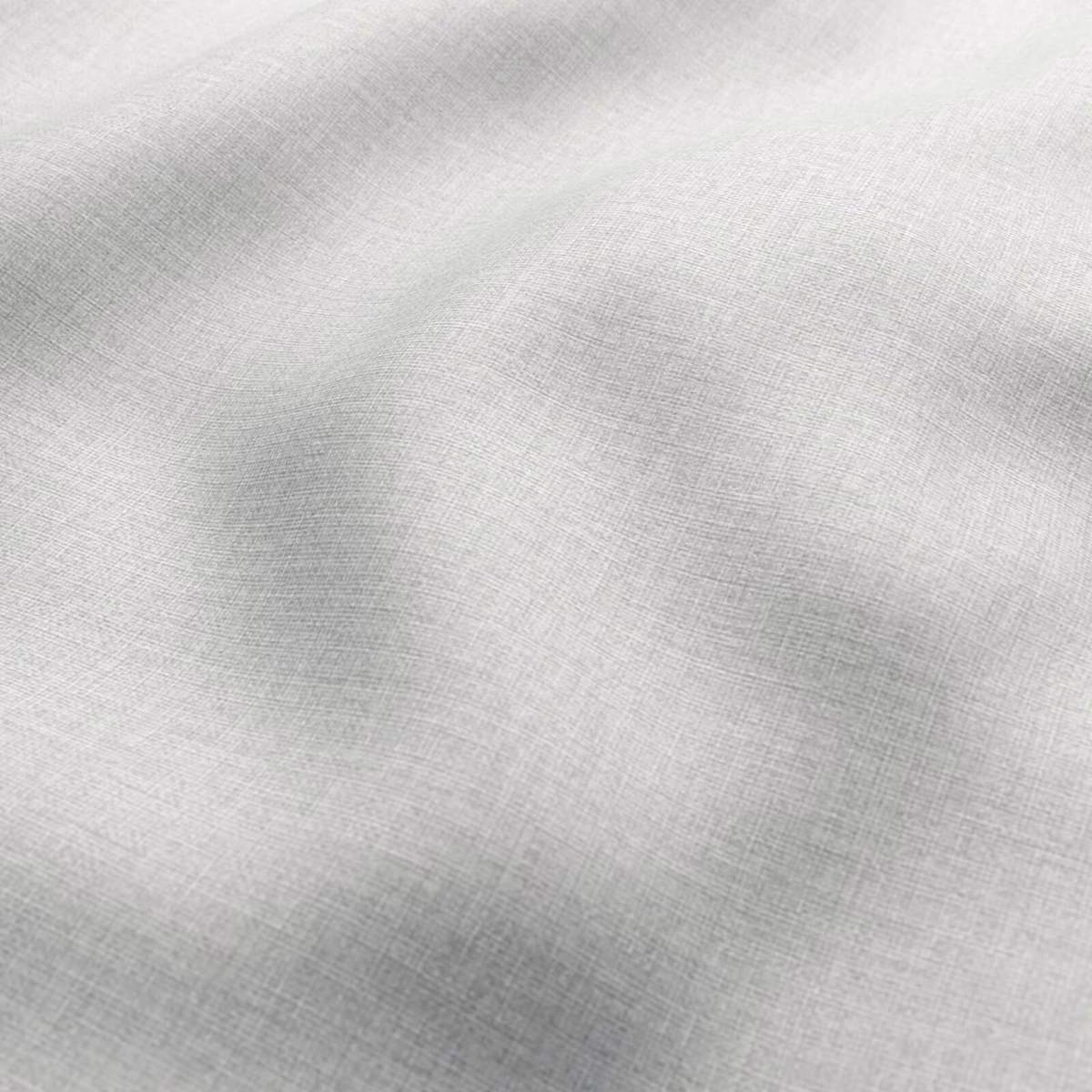 Pale cool-grey woven textile with soft cloudy shading and fine crosshatch texture