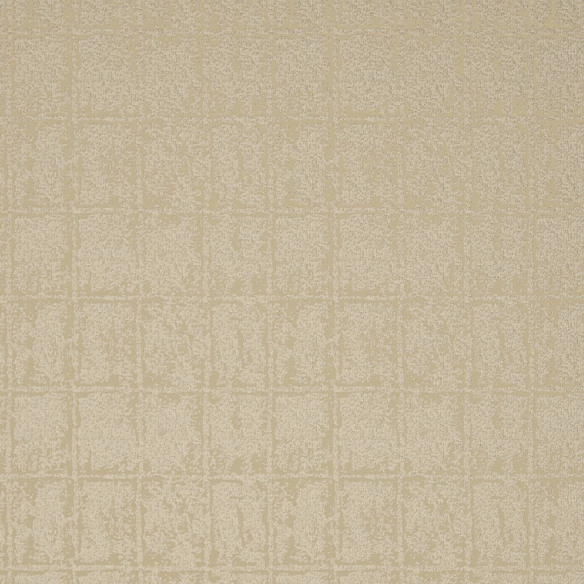 Pale gold textile with a softly weathered, irregular grid weave