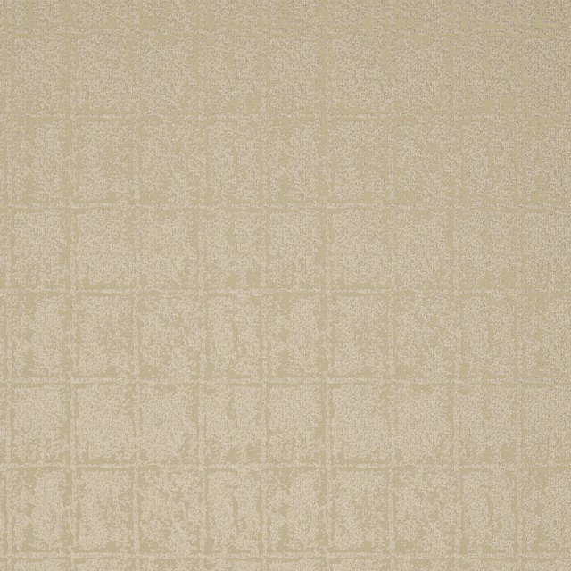 Pale gold textile with a softly weathered, irregular grid weave