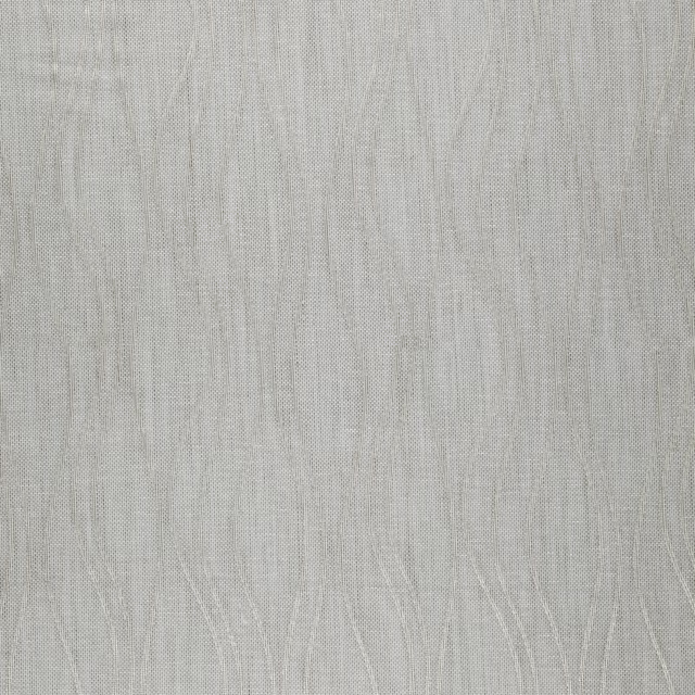 Pale grey-beige woven swatch with subtle irregular vertical slubs