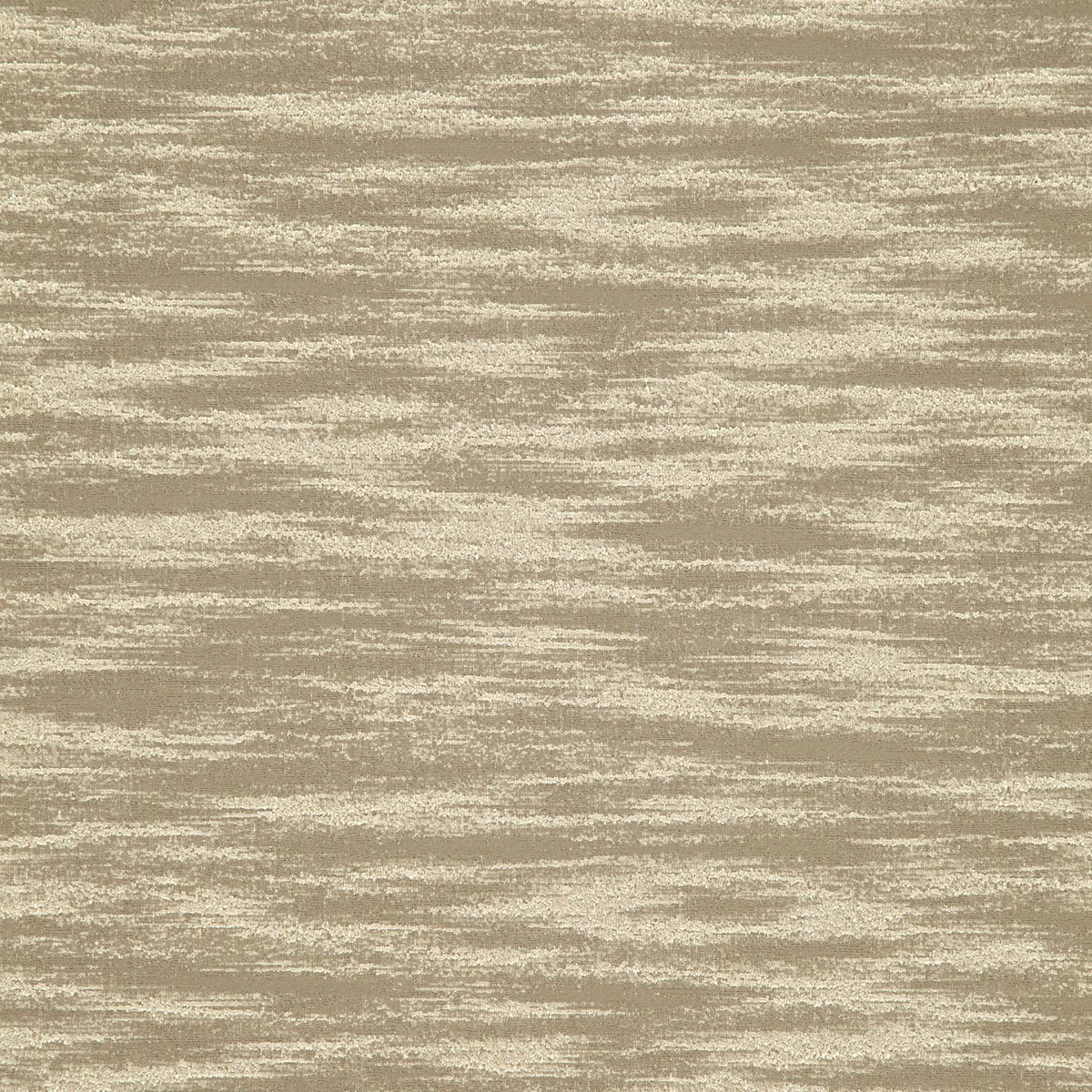 Warm straw-beige fabric with pale irregular horizontal striations and brushed texture