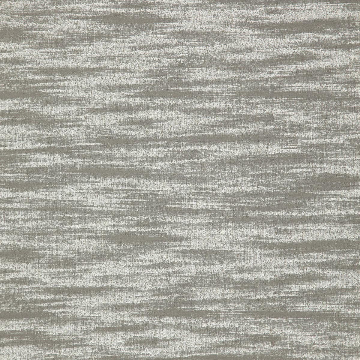 Cool fog-grey textile with irregular horizontal striations and softly brushed texture