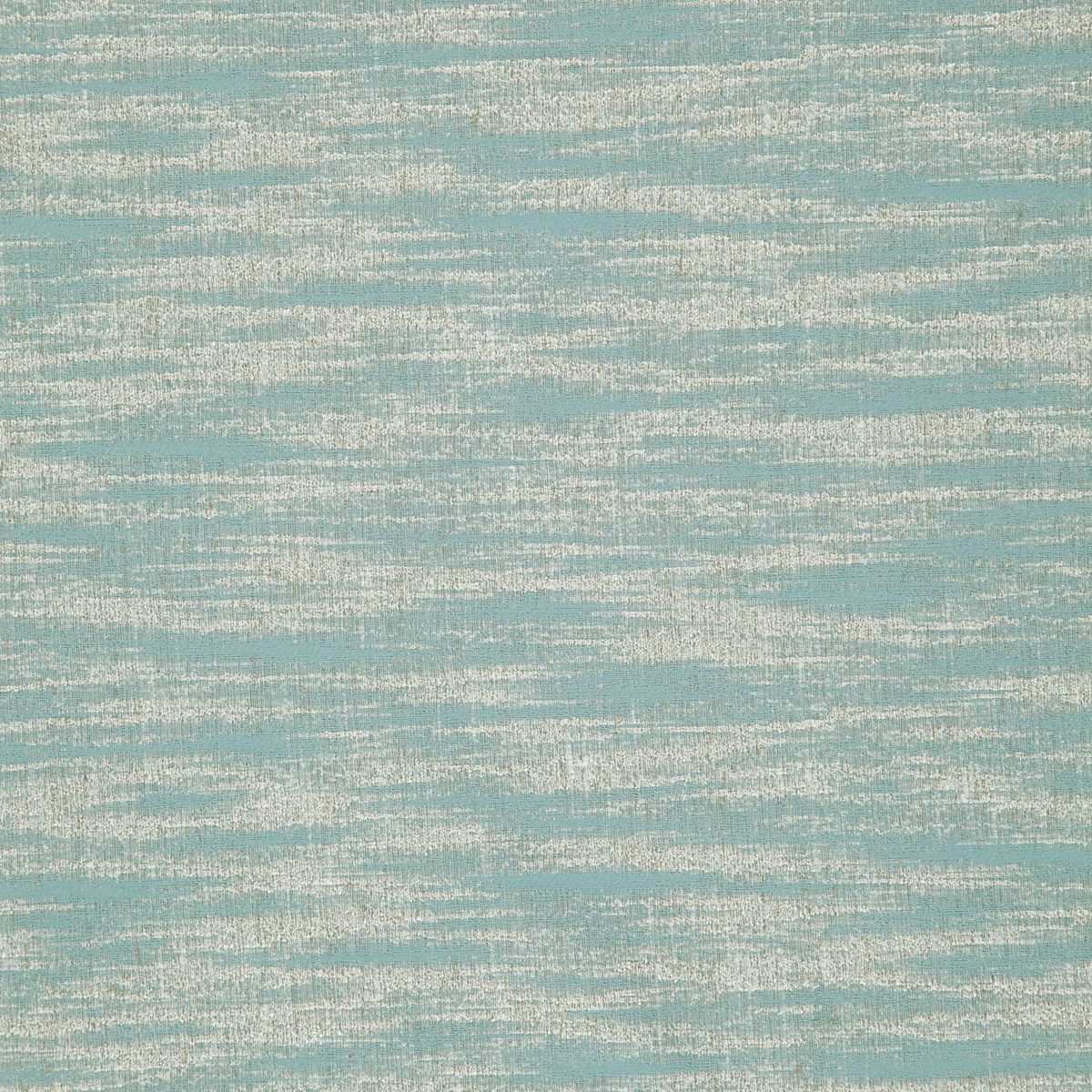 Muted aqua-teal textile with chalky horizontal striations and softly brushed texture