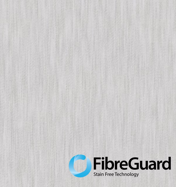 Pale Feather-grey textile with fine vertical striations and a softly mottled surface