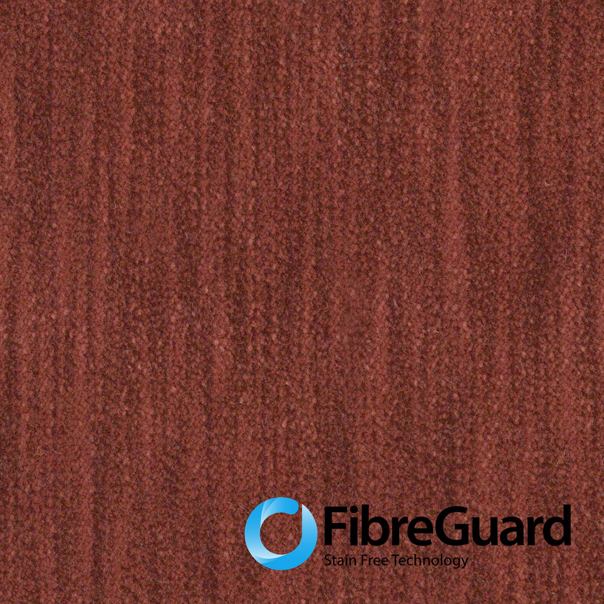 Close-up of deep port-red fabric with nubby texture and subtle vertical striations