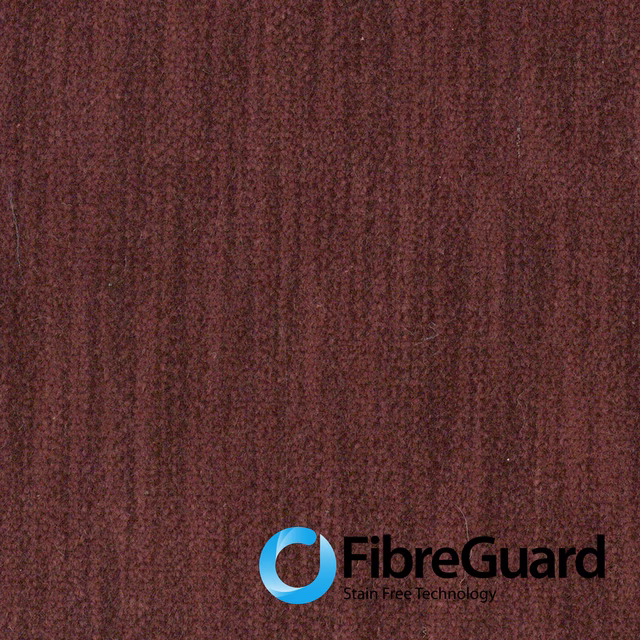 Deep wine-red Yalamba fabric with nubby texture and subtle vertical striations