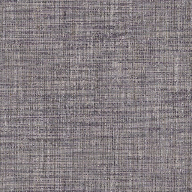 Grey-taupe Yangtze fabric swatch with fine mottled crosshatch weave