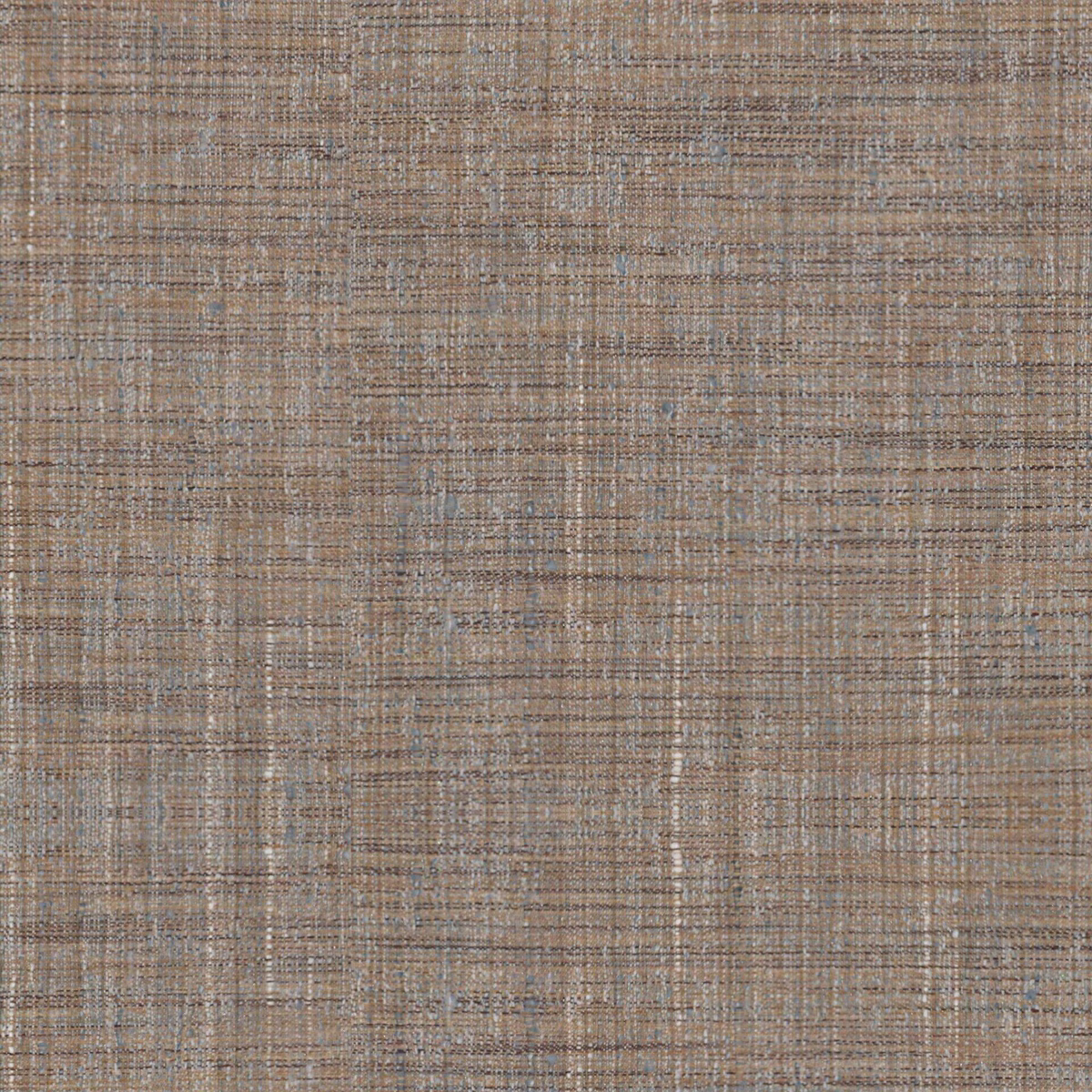 Warm taupe-brown Yangtze fabric with fine irregular crosshatched woven texture