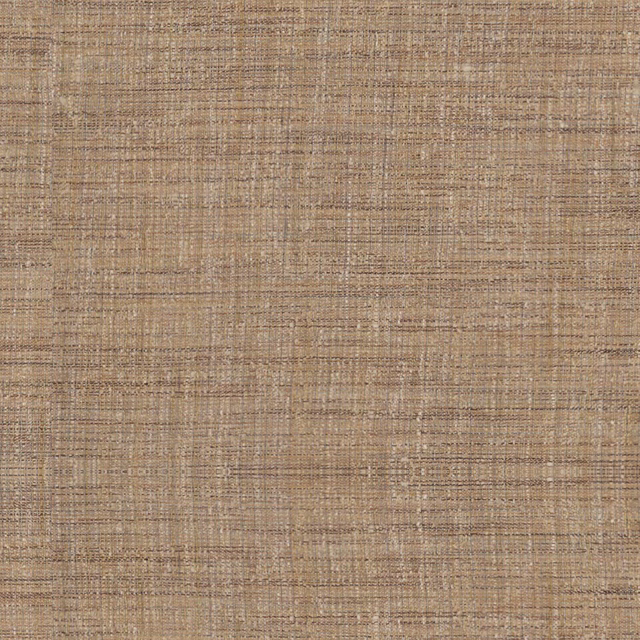 Warm Brown Sugar woven textile with irregular taupe crosshatch texture