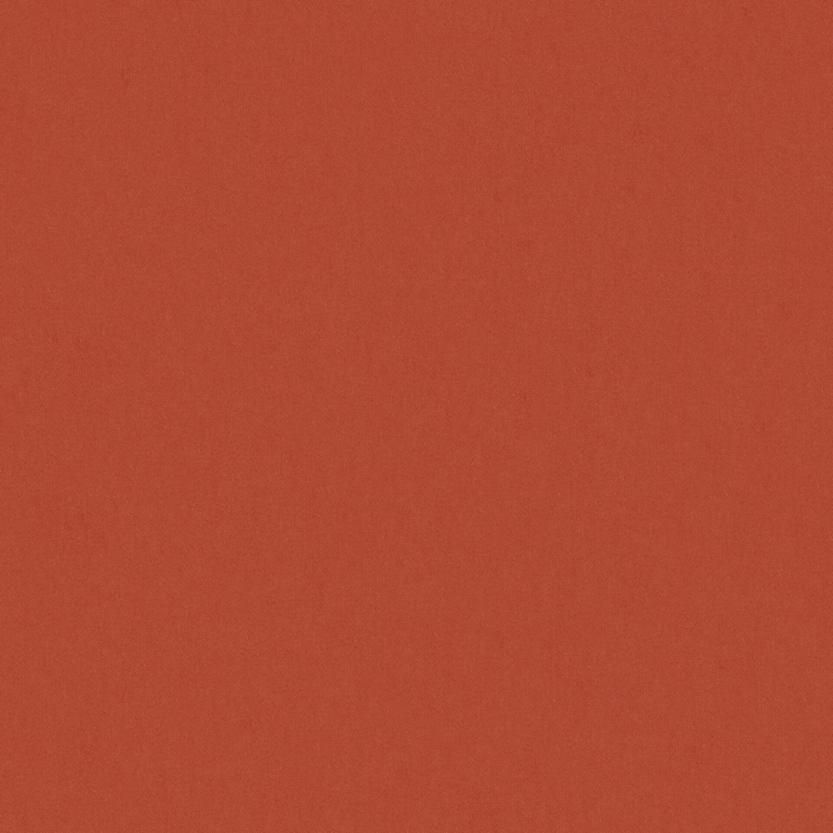 Close-up of warm redwood terracotta fabric with a subtle, even grain