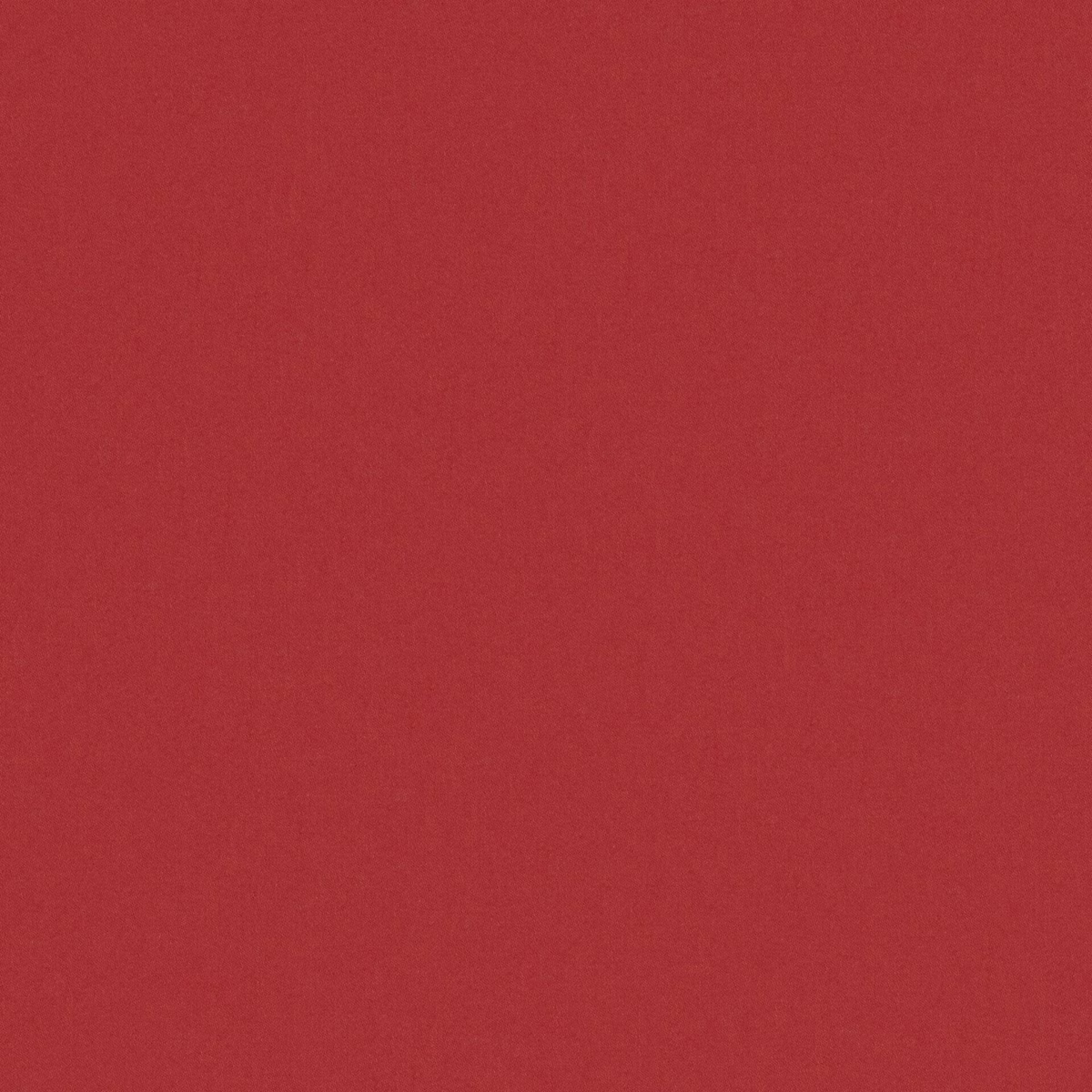 Warm chilli-red plain weave with a softly textured, matte surface