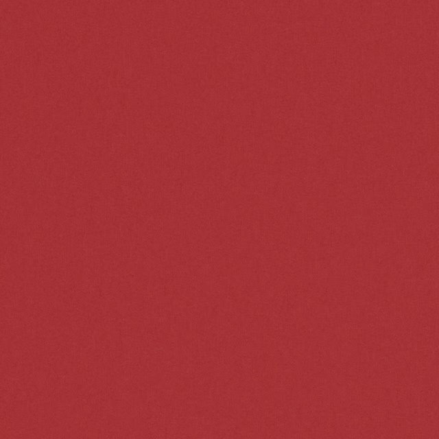 Warm chilli-red plain weave with a softly textured, matte surface