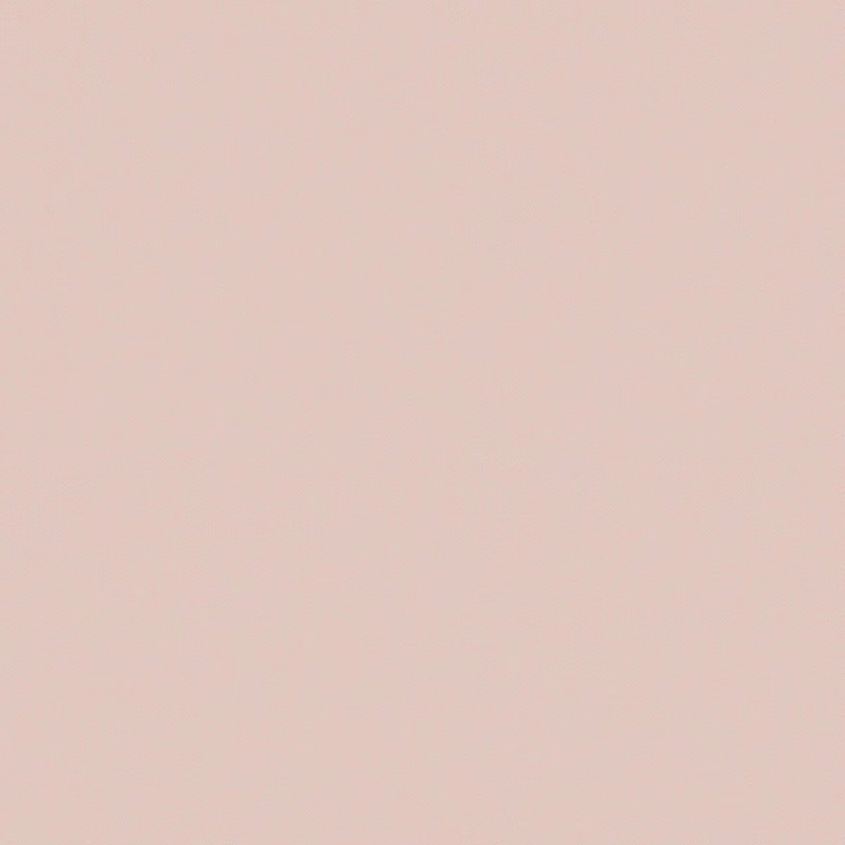 Pale blush-pink plain fabric swatch with a soft matte, subtly mottled surface