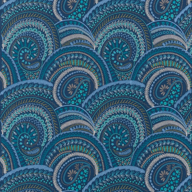 Banjara Ocean fabric