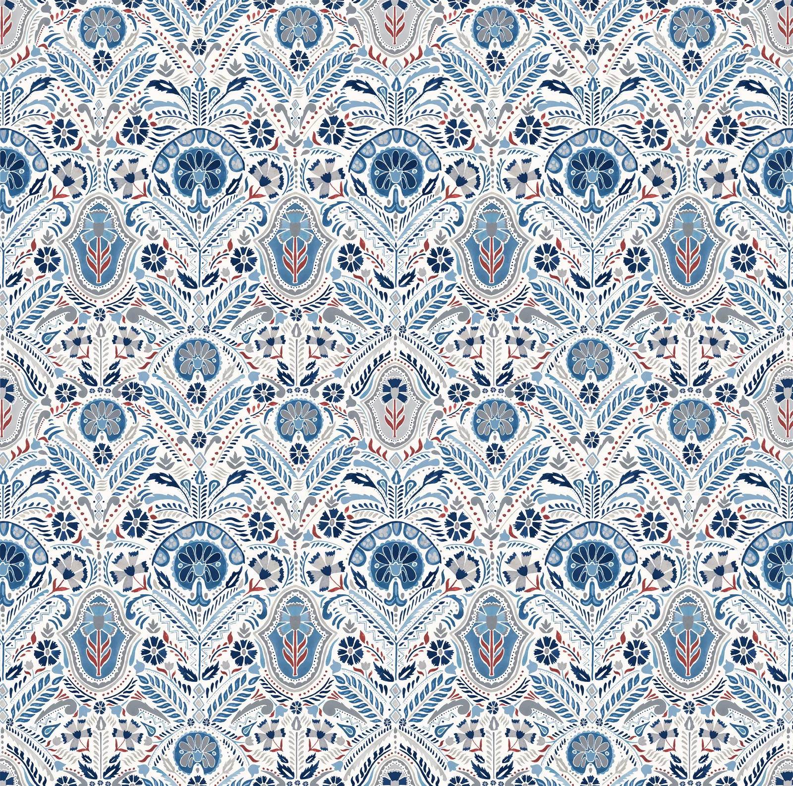 Lustleigh Indigo fabric
