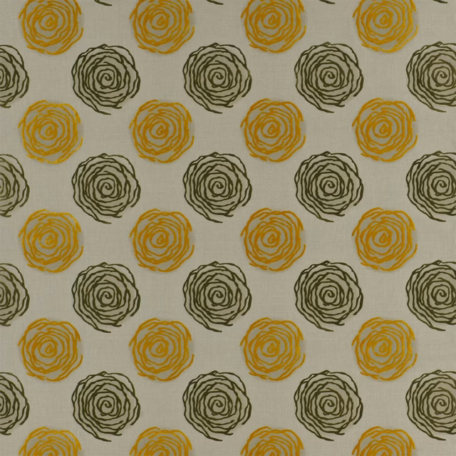 Hortense Ochre fabric
