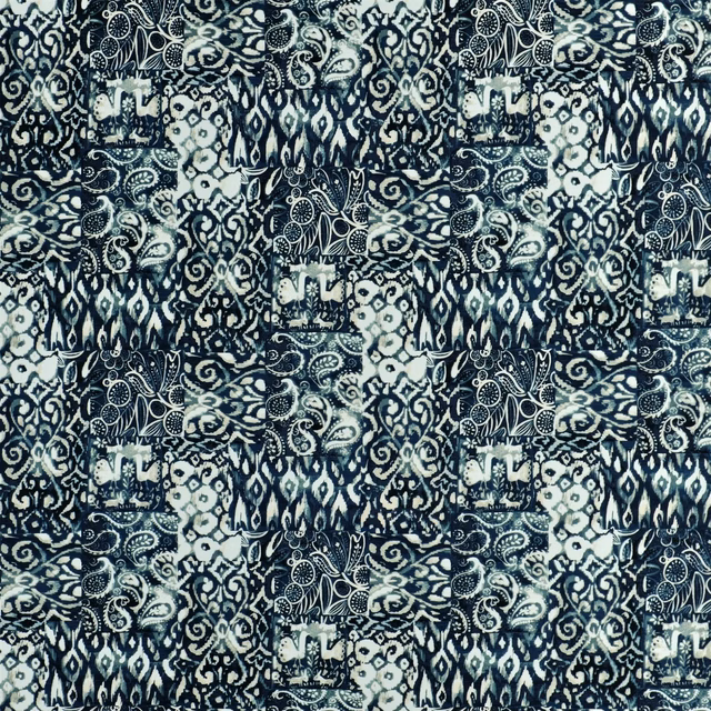 Pearlo Indigo fabric