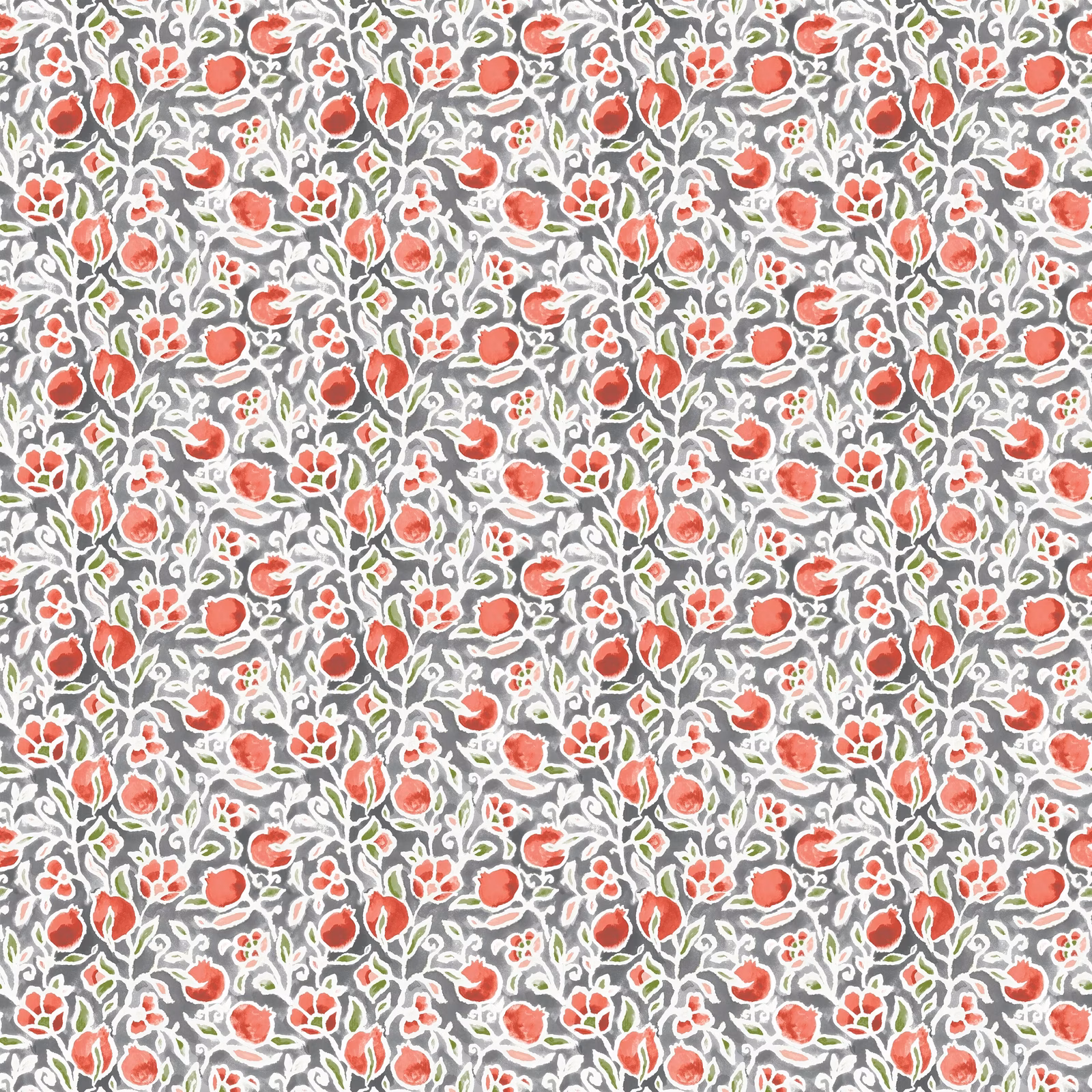 Kelmscott Coral fabric