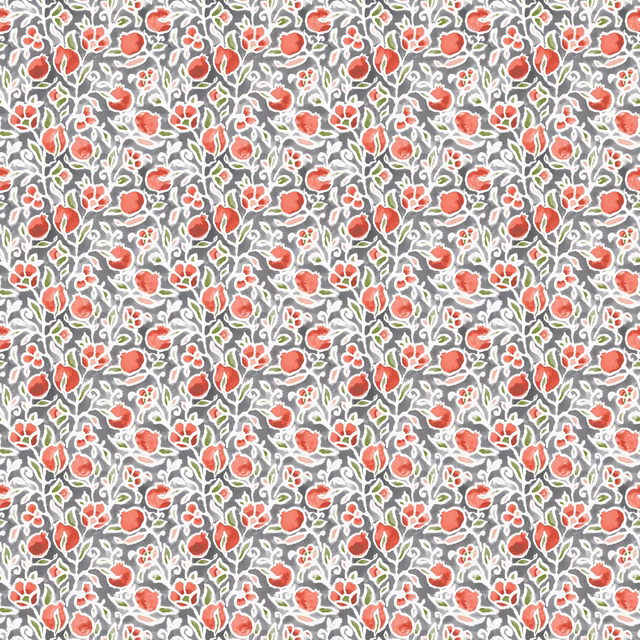 Kelmscott Coral fabric