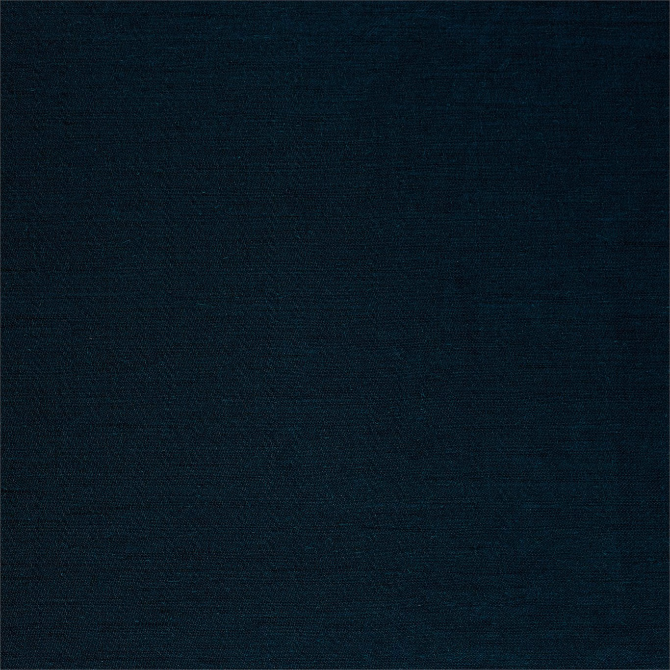 Deep Prussian blue plain weave with subtle horizontal texture and blue-black depth