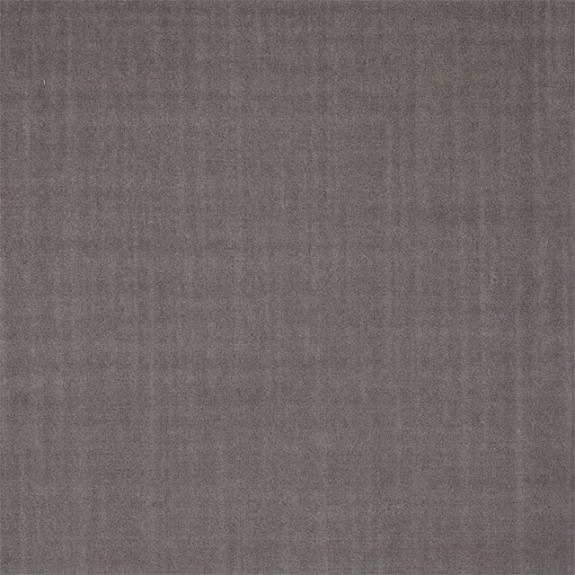 Cool silver-grey velvet showing subtle vertical nap shading across a plain dense surface