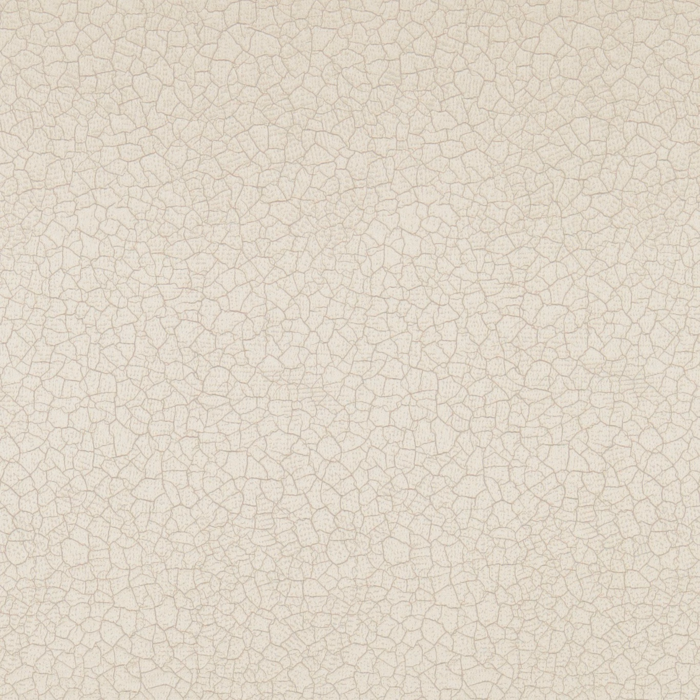 Warm ivory fabric with a fine pale taupe crackle network and textured weave