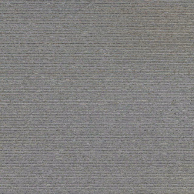 Cool grey wallpaper with fine horizontal striations and subtly mottled depth