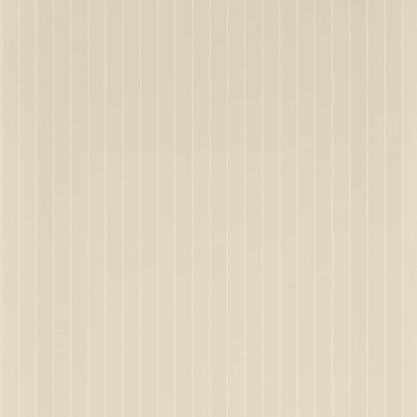 Pale linen wallpaper with fine, evenly spaced vertical cream stripes