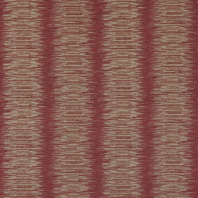 Wine-red and old-gold woven striations forming irregular vertical bands