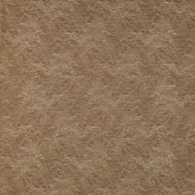 Muted gold-taupe wallpaper with fine irregular beige striations and softly brushed texture