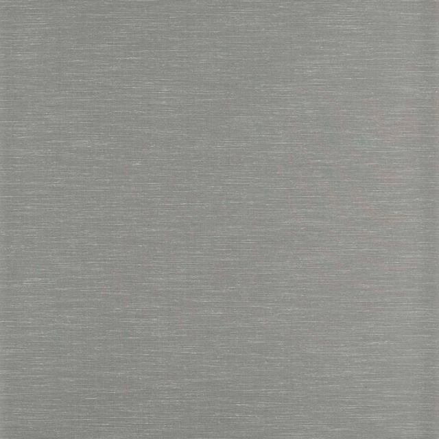 Cool silver-grey wallpaper with subtle fine horizontal striations and an even textured surface