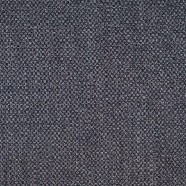 Close view of Lustre Charcoal Blue's tiny blue-grey geometric woven texture