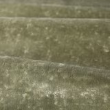 Muted sage-green woven swatch with fine vertical texture and pale cloudy flecks