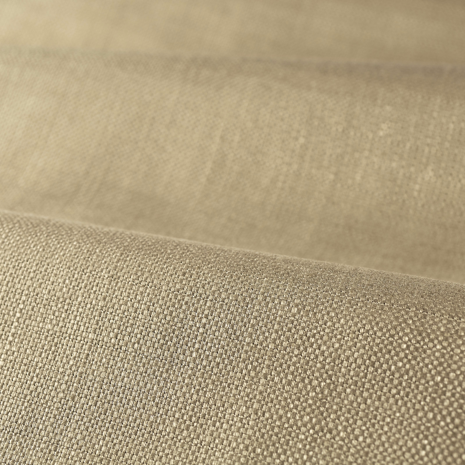 Warm antique-beige plain weave showing fine texture and soft taupe tonal variation