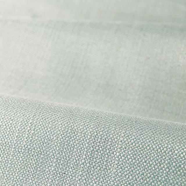 Pale duck egg blue-green plain weave with a subtle lustrous surface