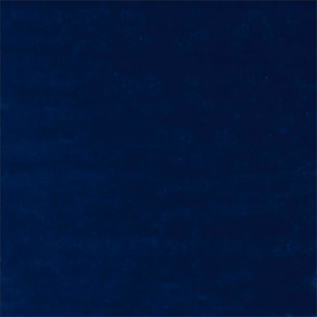 Deep lazuli blue textile with a dark, softly mottled plush surface