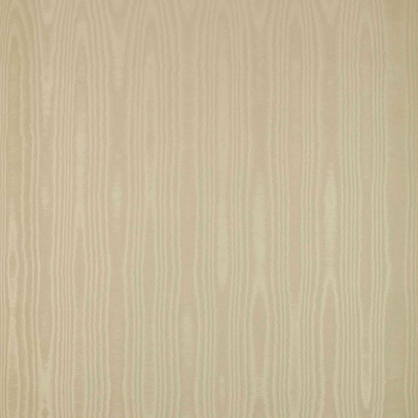 Pale stone-beige wallcovering with softly rippling vertical moiré lines