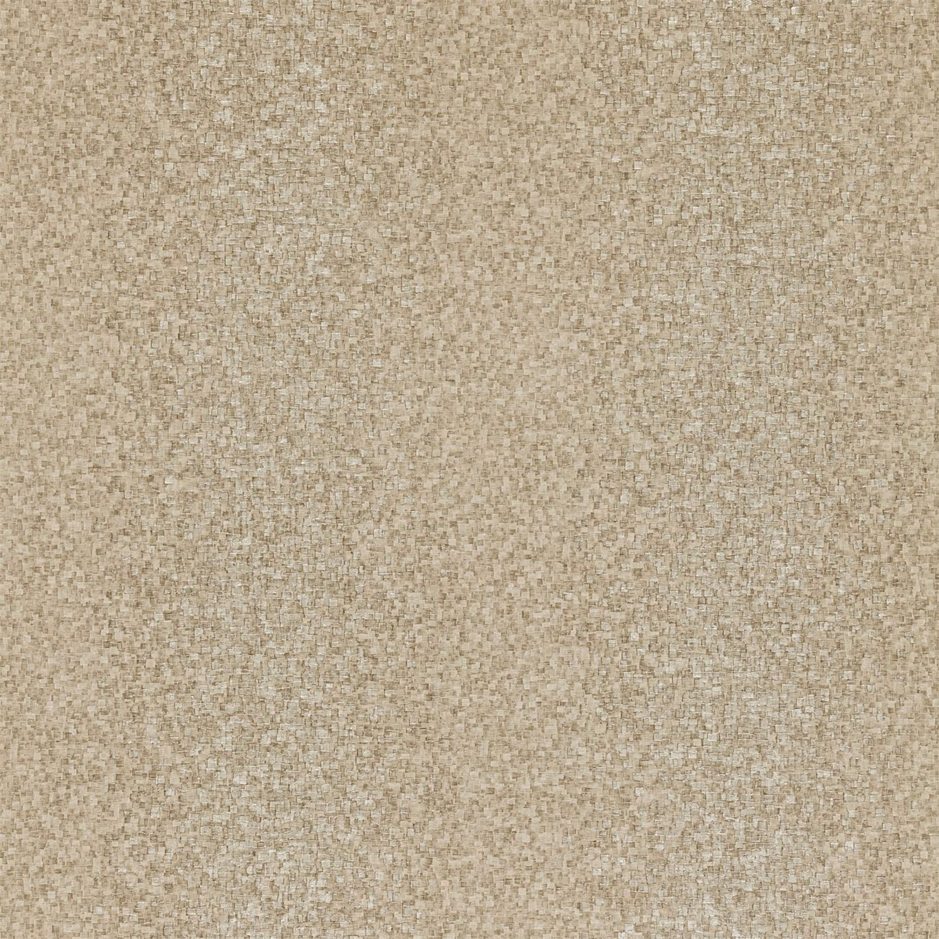 Warm taupe wallpaper with fine cream flecks and softly mottled tonal texture