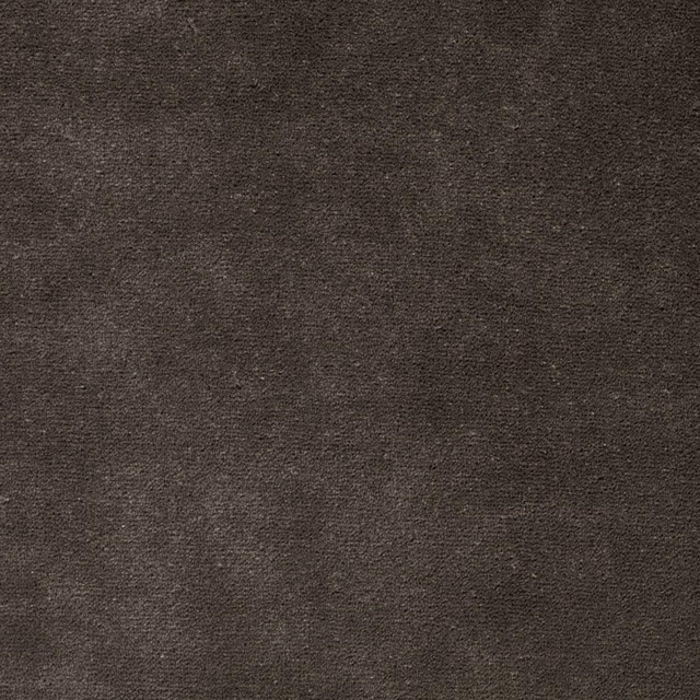 Deep cocoa-brown velvet with a finely mottled, softly light-catching surface