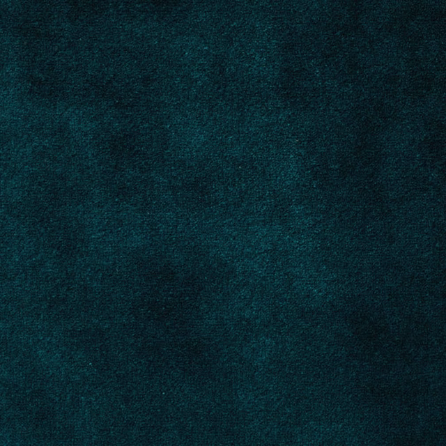 Deep petrol teal velvet showing a dense, subtly mottled light-catching pile