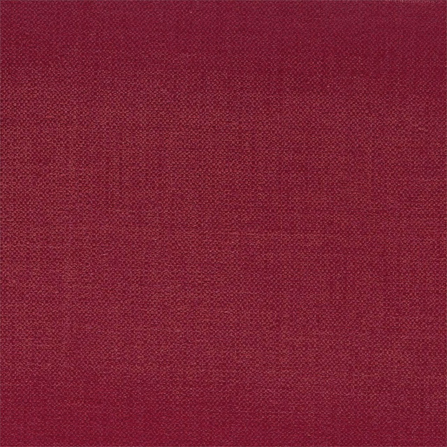 Deep bordeaux-red woven textile with a fine, subtly lustrous surface