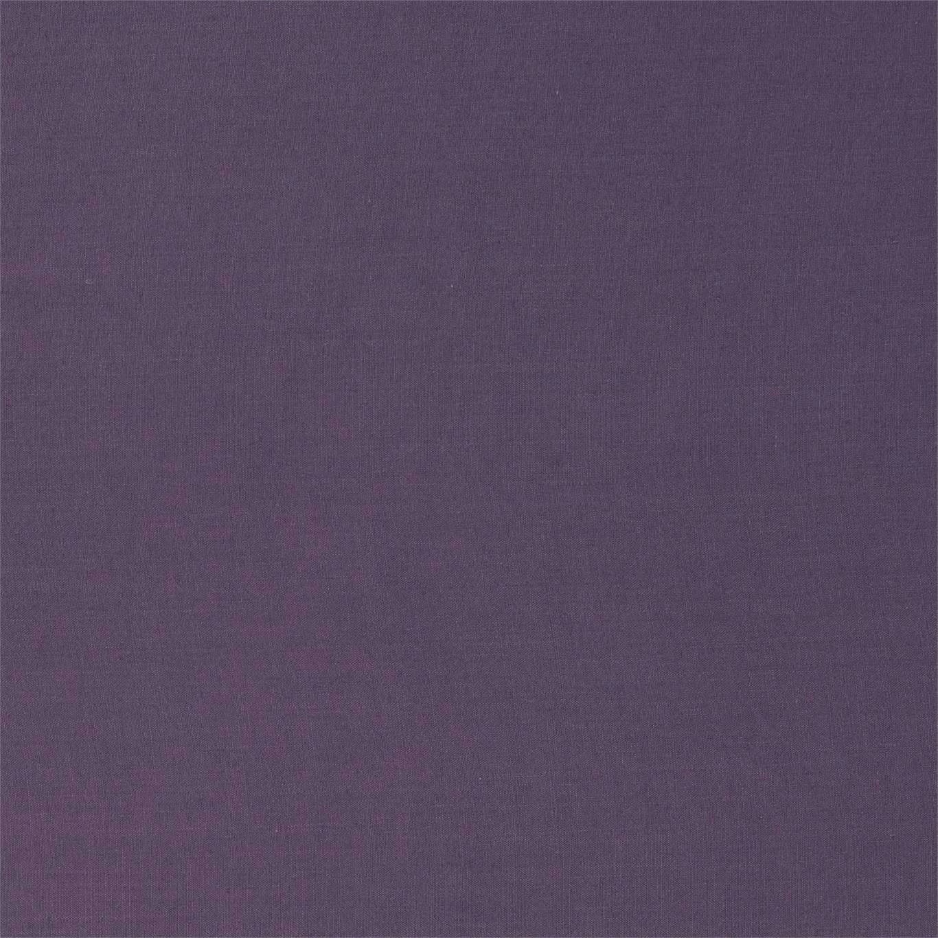 Deep plum-purple plain weave with subtle violet and blue undertones