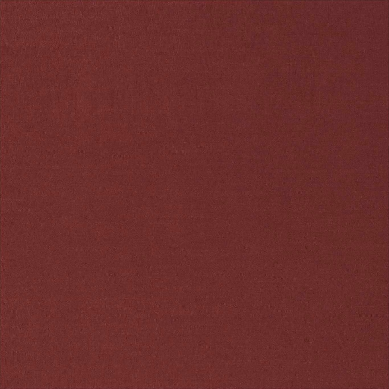 Deep muted red plain weave with subtle tonal variation across the swatch