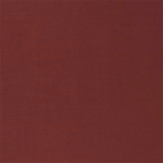 Deep muted red plain weave with subtle tonal variation across the swatch