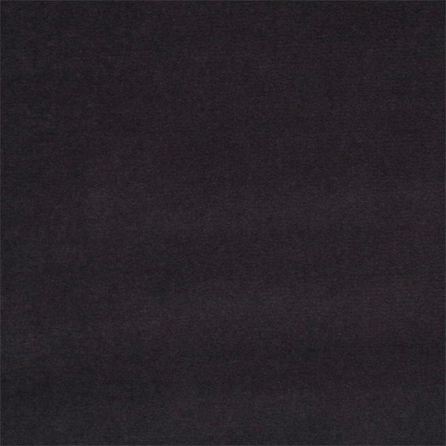 Deep anthracite velvet with a softly shifting nap and plain charcoal surface