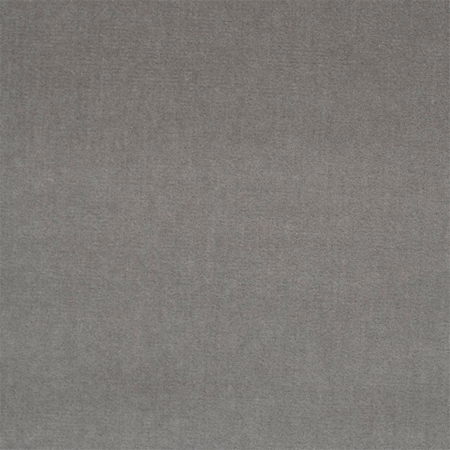 Cool silver-grey velvet with a fine, even nap and subtle sheen