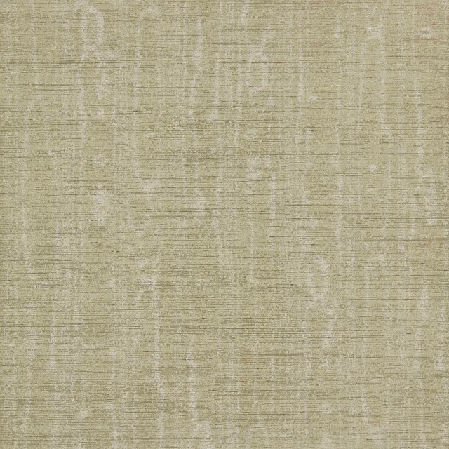 Muted antique-bronze wallpaper with pale vertical forms and fine horizontal silk texture